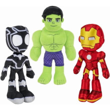 Spidey a jeho úžasní priatelia, 3 plyšové figurky (8")