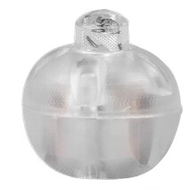 100-pakning LED-ballonglys flerfargede 1,5 cm