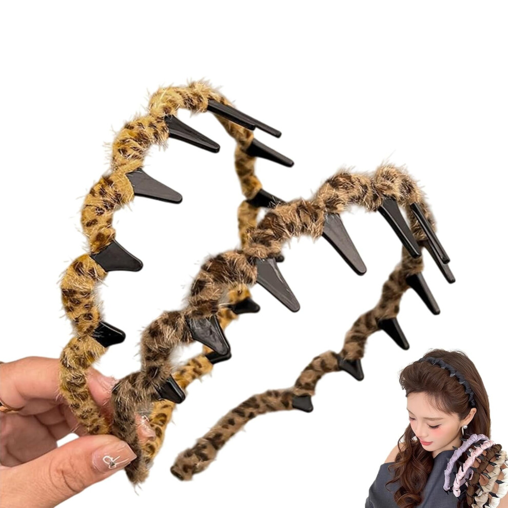 Retro Skull Pearl Headband Vintage Style 3-Pack