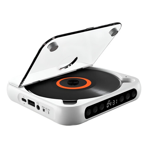 Φορητό CD player Bluetooth με ηχεία HiFi