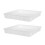 Concrete paver mold white PP 2 pcs 1