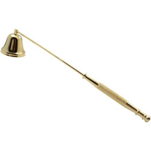 Goldener Metall-Kerzenlöscher mit Docht und langem Griff, Kerzenlöscher, Kerzenhüllen-Zubehör, Kerzenlöscher-Set (1 Stück, B)