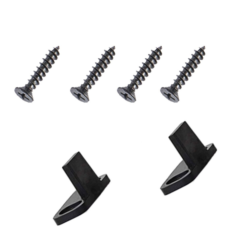 2Pcs Floor Mounted Barn Door Guides - Adjustable L Brackets For Sliding Doors 9149926181200