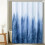 Sprchový závěs Misty Forest 72x72 palců, voděodolný polyester 1