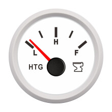 52 mm-es szennyvízszintmérő autóhoz, hajóhoz, hajóhoz, 0-190ohm, 240-33ohm, L-F316L vízálló tengeri szennyvíztartály szintmérő,