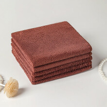 Lot de 5 chiffons de nettoyage réutilisables en microfibre, 30 x 30 cm, pour la maison, la voiture et les fenêtres.