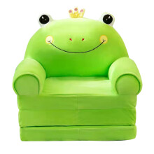 Comfy Kids Toddler Couch Fold-Out Cover (No Liner/Filler) – Princess Chair Sofa for Toddlers 1-3, Bedroom or Playroom | Compatible with Standard