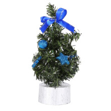 Mini Pre-Lit Artificial Christmas Tree 20cm