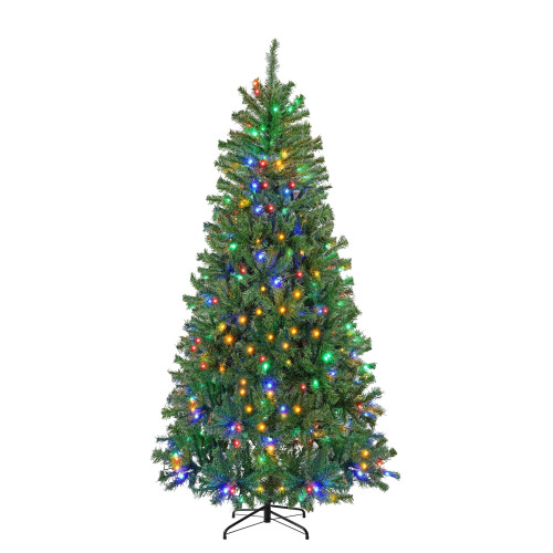 EDX Christmas Tree 6ft pre-lit with 250 color-changing LEDs