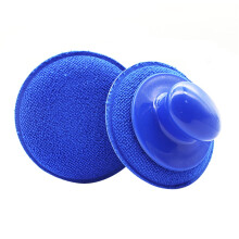 vaxning Sponge2Car vaxapplikatordynor Mikrofibersvamp för händer (5,12 x 5,12 x 1,97 tum)