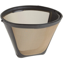 Filtre à café GTF doré pour cafetières de 10 à 12 tasses