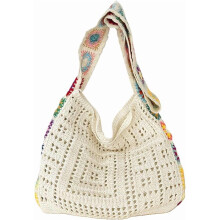 Dámska pletená taška cez rameno, háčkovaná taška, veľká kapacita, módna kabelka, tkaná crossbody kabelka, letná plážová kabelka