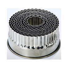 Ensemble de 11 emporte-pièces ronds pour pâtisserie, gâteaux, biscuits et autres gourmandises, en acier inoxydable, pour réaliser des créations