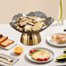 Bandeja multiusos para frutas con base, bandeja de plástico para verduras con base desmontable, 24 cm x 24 cm – Compatible con uso doméstico/de