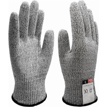 Snijbestendige veiligheidshandschoenen, voedselveilig niveau 5, keukenhandschoenen, snijbestendige handschoenen voor het snijden met een mandoline, 1
