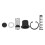 Κιτ επισκευής αντλίας κυλίνδρου φρένων OUNONA για μοτοσικλέτες και 1