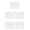 5Sets Möbelstopper Transparent Wandhalter Sofa Und Bettschutz 6
