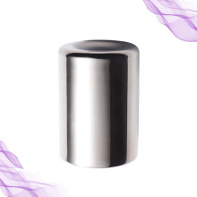 OUNONA Stainless Steel Toothpick Holder with Brushed Texture for Decoration Silver Color Fits Most Styles
