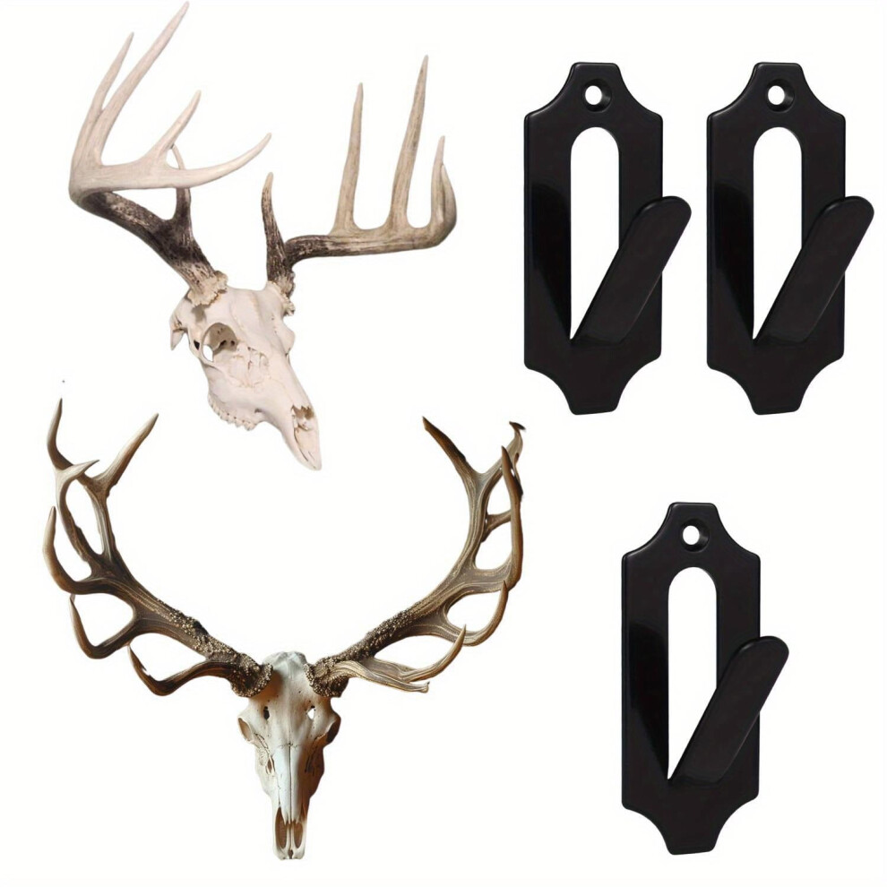 Deer Skull Mount Hanger Euro Style 3 Pcs 9130661219297
