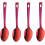 Conjunto de 4 colheres de servir em aço inoxidável de 24,4 cm (9,6 polegadas) 1