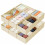 Beige Fabric Drawer Organisers Set (14 pcs) 1