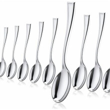 Mini plastic tasting spoons 4 inch 300 pcs