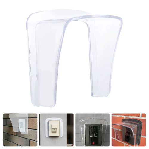 Vattentätt dörrklockaskydd akryl universal 1-pack