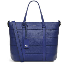 RADLEY London Womens Ladies Farringdon Medium Zipper Satchel Multiway Crossbody Shoulder Grab Bag for Women - Leather Sapphire Blue