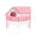 Hamster PVC Rose Double Étages Refuge Animal 2