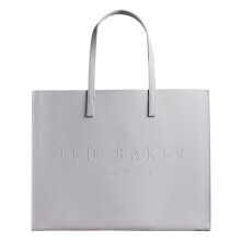 Ted Baker Sukicon Crosshatch East West Icon Bag Lt - Grey Light Grey
