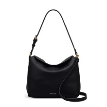 RADLEY London City Road Women's Leather Medium Flapover Shoulder, Black