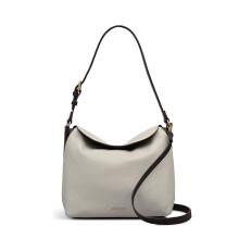 RADLEY London City Road Women's Leather Medium Flapover Shoulder Bag, Snow