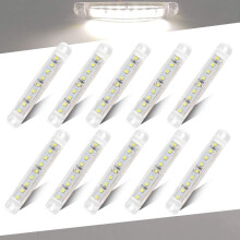 9 LED zijmarkeringslichten 12-24V 10 stuks 3,9 inch