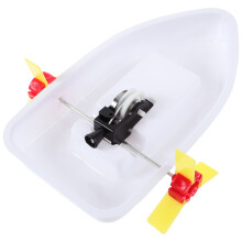 ABS DIY Boot Model Zeilschip Creatief Wit Speelgoed