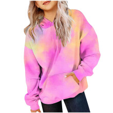 Børnetøj Crewneck Sweatshirts Pigegrafik Pigetrøjer Tunika Pullover med Slidskant Søde Hættetrøjer til Teenagepiger Y2K Hættetrøjer til
