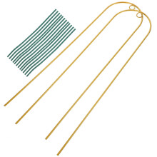 3Sets Metall Kletterpflanzen Rankhilfe Gold Für Topf Garten Terrasse