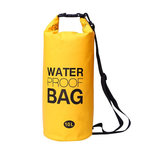 Φουσκωτή τσάντα αποθήκευσης κανό Yellow500D PVC θήκη μεταφοράς