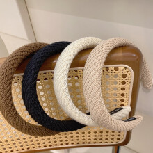 OUNONA Lamb Wool Headbands, Assorted Color Fabric Hair Accessories, Perfect for Styling and Everyday Use