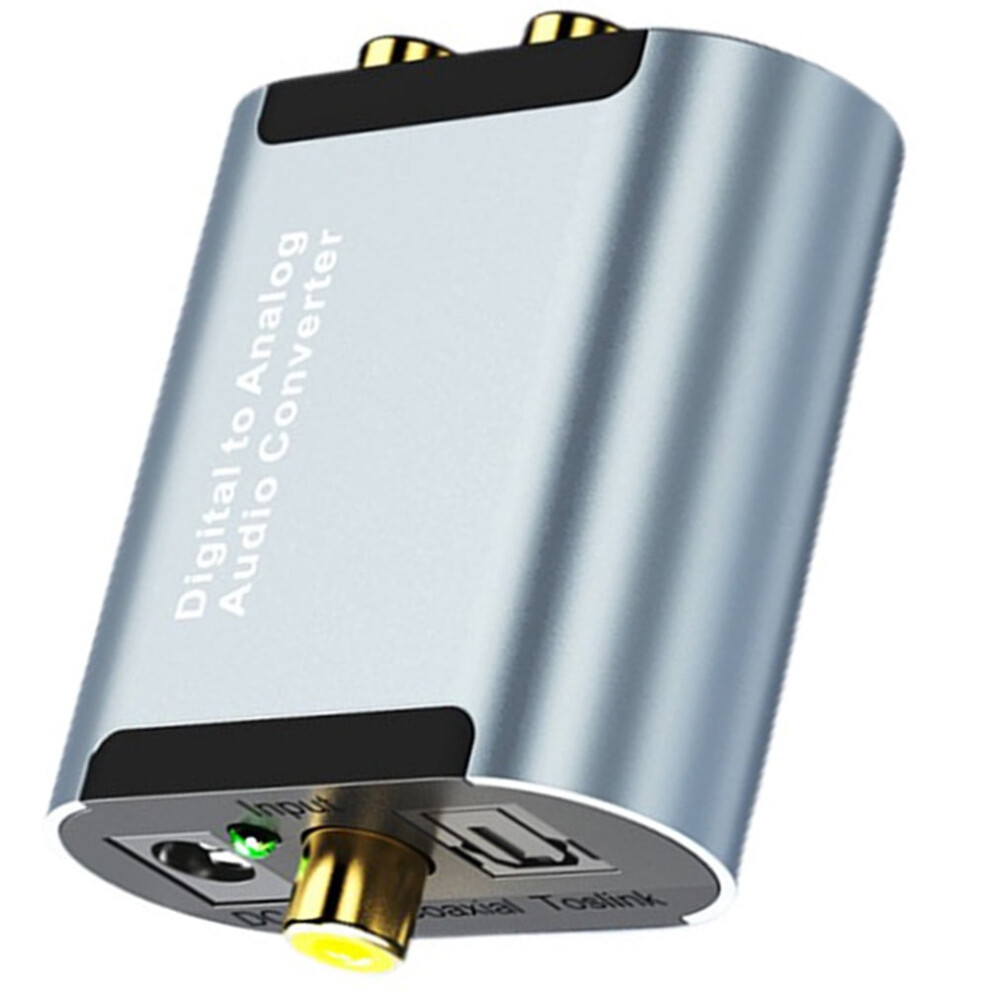 Analog Audio Converter With Optical & Coaxial Input 9499224236929