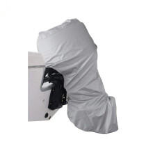 Capa protetora completa para motor de popa de barco 600D6-60HP, cinza, para motores de 6 a 60HP.