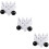 3St Bowling Set Wit Perfect Voor Kinderen En -Kind 9