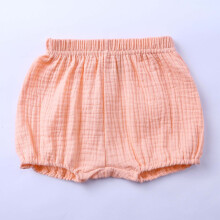 Shorts for Girls Baby Girls Boys Bloomers Newborn Toddler Kids Unisex Cotton Linen Shorts Solid Color Cute Pants Pink Girls' Shorts