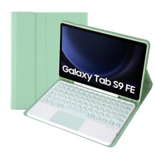 Keyboard Case for Samsung Galaxy Tab S9 FE 10.9", Magnetic Detachable Bluetooth Keyboard with Touchpad, Black