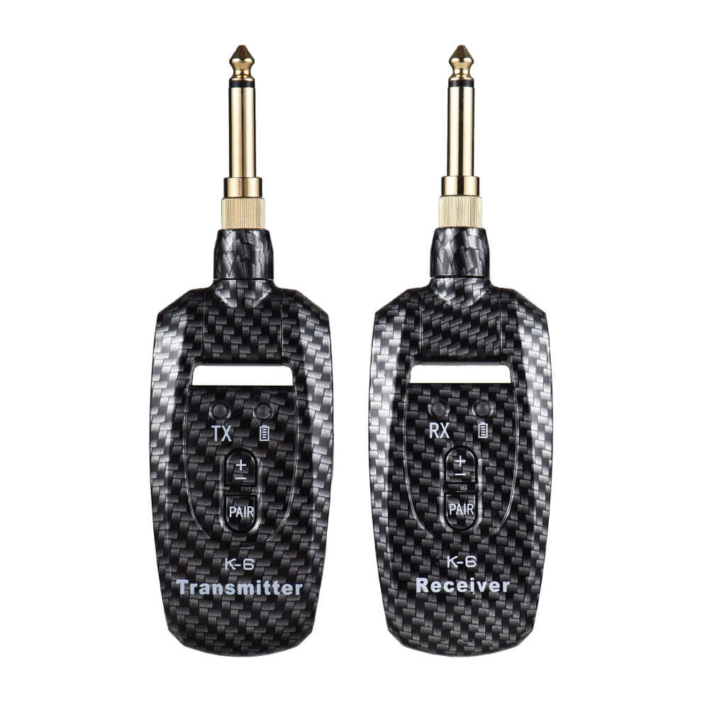 Wireless Guitar Transmitter Receiver Set 2.4Ghz 50M Range 9450273242217