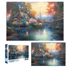 Metsämökki, 1000-osainen palapeli