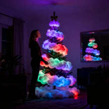 Molnjulsljus RGB LED-remsa 16,4 fot vattentät