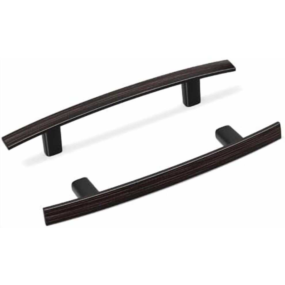 15 Pack Cabinet Handles 3-3/4" Hole Centers Cabinet Pulls Curved Arch Kitchen Handles For Dresser Cupboard Door Hardware, Zinc Alloy 9028731342573
