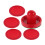 2Sets Multi ABS Hockey Pucks En Pushers Met Glijdende Plastic 1
