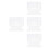 32Pcs Transparent Drafting Tools with Eraser Template for School Use 4