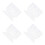 32Pcs Transparent Drafting Tools with Eraser Template for School Use 5
